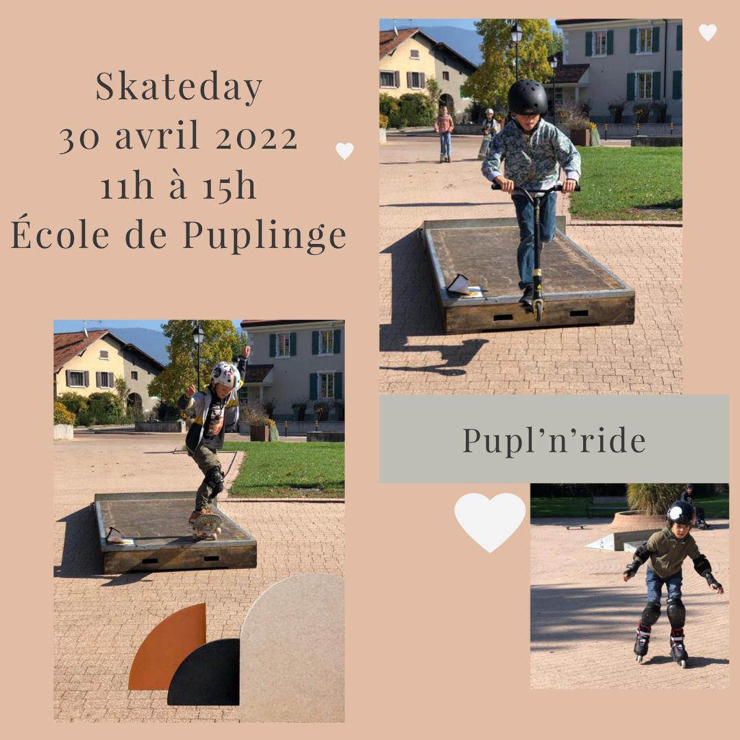 Skateday – 30 avril 2022 – 11h-15h