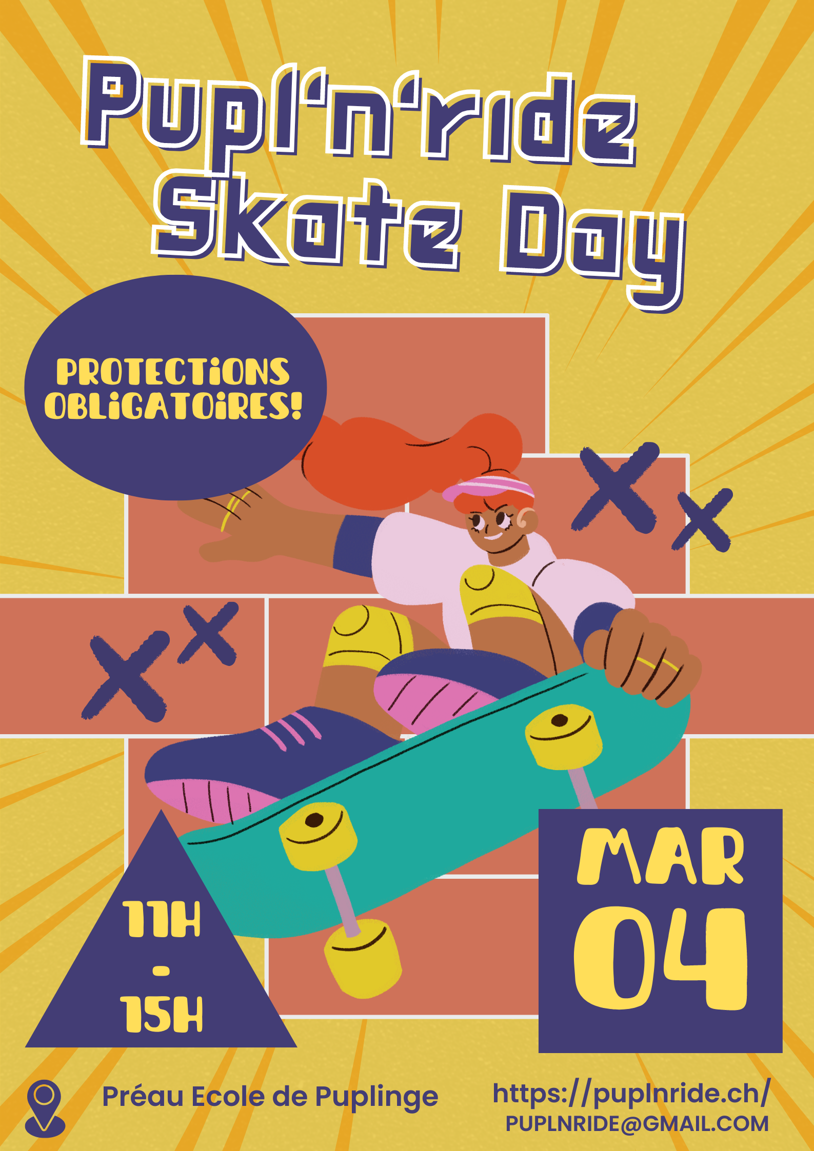 Skateday – 4 mars 2023 – 11h-15h