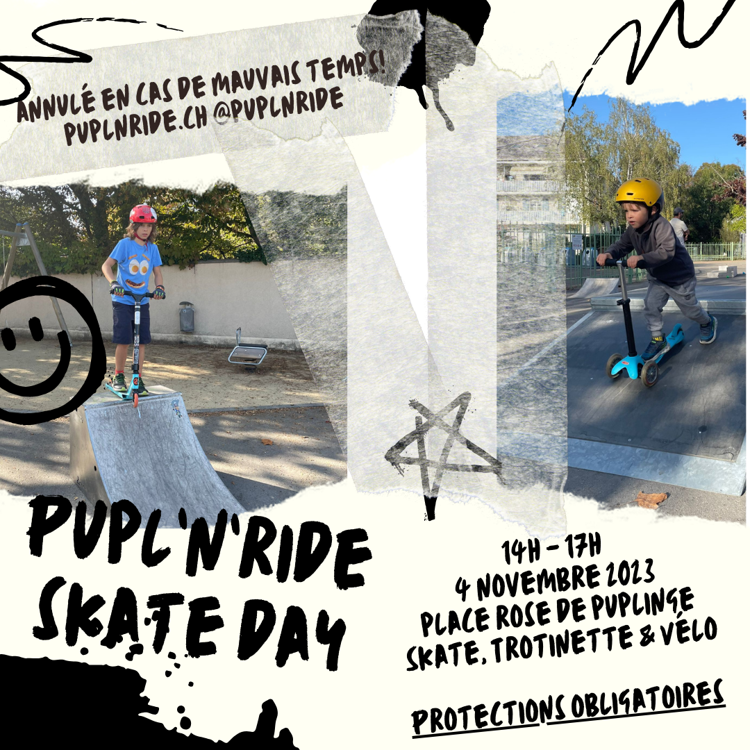 Skateday – 4 novembre 2023 – 14h-17h